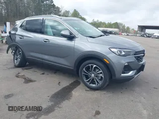 2020 Buick Encore GX Essence with VIN KL4MMFS28LB125564, listed as a IAAI auction lot 41777792 with 18,011 mi miles and . Bid and sale history available at DreamBid. Image 1.