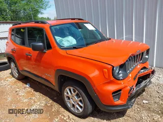 2019 Jeep Renegade Sport with VIN ZACNJAAB1KPK10772, listed as a IAAI auction lot 42388242 with 93,865 mi miles and . Bid and sale history available at DreamBid. Image 1.