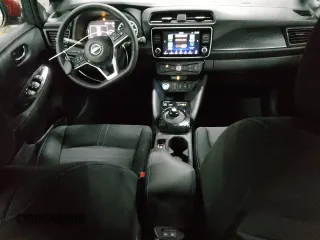 2025 Nissan LEAF SV Plus with VIN 1N4CZ1CV8SC558461, listed as a Copart auction lot 42173305 with 2,191 mi miles and Salvage Title. Bid and sale history available at carsss.com. Image 8.