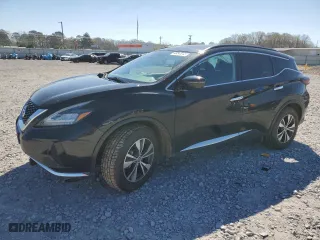 2020 Nissan Murano SV with VIN 5N1AZ2BS8LN140286, listed as a Copart auction lot 49543245 with 90,534 mi miles and Salvage Title. Bid and sale history available at carsss.com. Image 1.