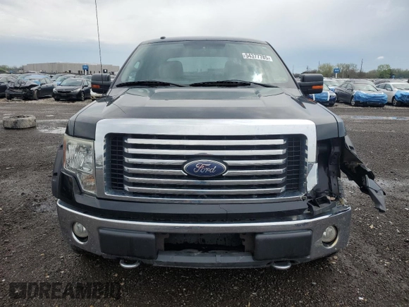 2010 Ford F-150 XL with VIN 1FTFW1EV1AKB33018, listed as a Copart auction lot 54377785 with 160,695 mi miles and Salvage title. Bid and sale history available at DreamBid. Image 5.
