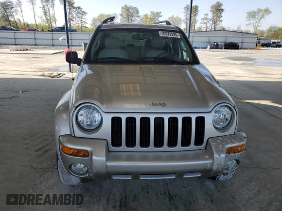 2004 Jeep Liberty Limited with VIN 1J4GK58K24W174385, listed as a Copart auction lot 50972925 with 72,111 mi miles and Salvage title. Bid and sale history available at DreamBid. Image 5.