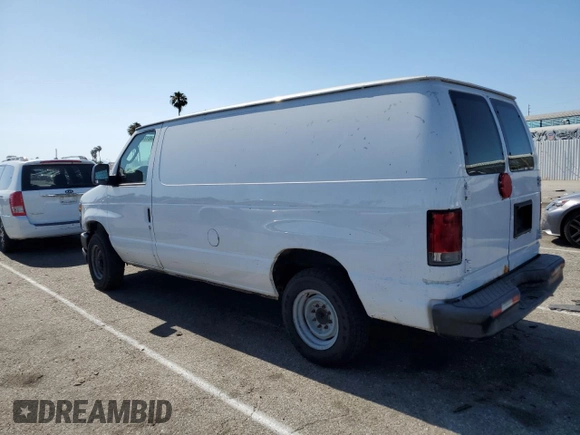2014 Ford Econoline Cargo Commercial with VIN 1FTNE1EW2EDA41272, listed as a Copart auction lot 60940174 with 249,854 mi miles and Clean title. Bid and sale history available at DreamBid. Image 2.