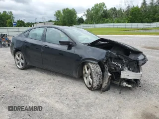 2014 Dodge Dart GT with VIN 1C3CDFEB3ED742198, listed as a Copart auction lot 63281975 with 117,541 mi miles and Salvage title. Bid and sale history available at DreamBid. Image 4.