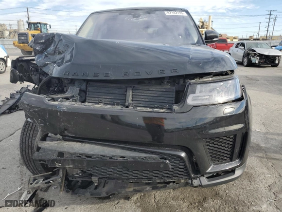 2018 Land Rover Range Rover Sport SE with VIN SALWG2RV3JA401532, listed as a Copart auction lot 53445985 with 0 mi miles and Salvage Title. Bid and sale history available at carsss.com. Image 5.