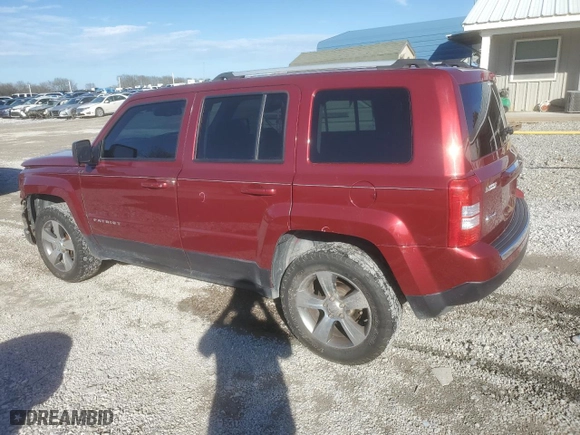 2016 Jeep Patriot Latitude with VIN 1C4NJRFB8GD638810, listed as a Copart auction lot 46640805 with 130,237 mi miles and Salvage Title. Bid and sale history available at carsss.com. Image 2.
