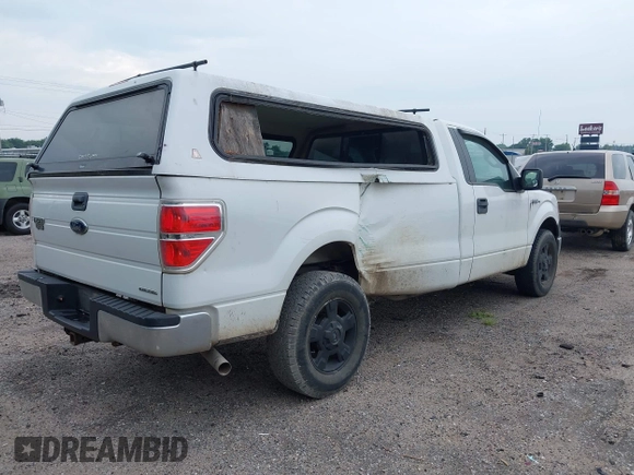 2013 Ford F-150 XL with VIN 1FTMF1CM6DKG27560, listed as a IAAI auction lot 42428890 with 118,354 mi miles and . Bid and sale history available at DreamBid. Image 4.