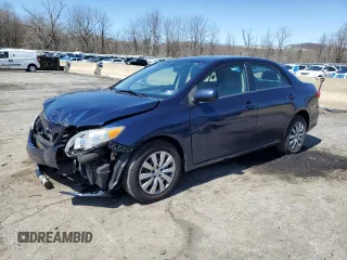2013 Toyota Corolla L with VIN 2T1BU4EE4DC124017, listed as a Copart auction lot 52403345 with 111,610 mi miles and Salvage Title. Bid and sale history available at carsss.com. Image 1.