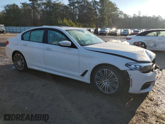 2017 BMW 5 Series 530i z VIN WBAJA5C36HG895109, wystawiony jako Copart lot #42819595 z przebiegiem Nie podano mil oraz Szkoda całkowita • Salvage title. Historia ofert i sprzedaży dostępna na DreamBid. Obrazek 4.