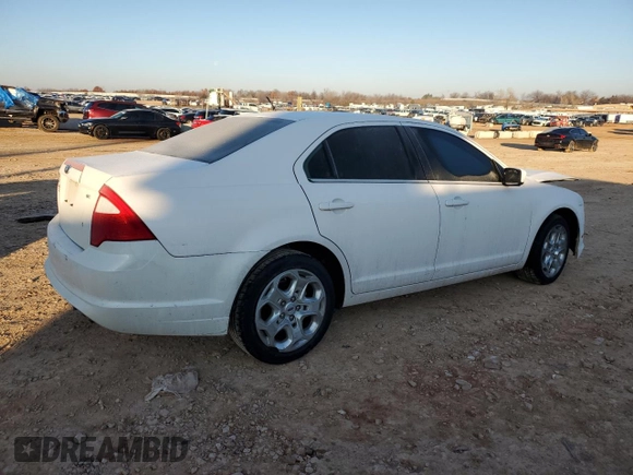 2010 Ford Fusion SE with VIN 3FAHP0HA2AR342245, listed as a Copart auction lot 88490065 with 144,800 mi miles and Salvage Title. Bid and sale history available at carsss.com. Image 3.