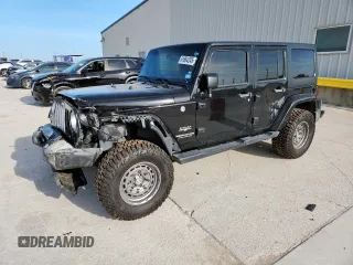 2017 Jeep Wrangler Unlimited Sahara with VIN 1C4BJWEGXHL557152, listed as a Copart auction lot 61864245 with 84,759 mi miles and Salvage title. Bid and sale history available at DreamBid. Image 1.