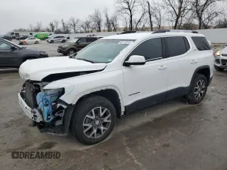 2020 GMC Acadia SLE with VIN 1GKKNKLS4LZ112162, listed as a Copart auction lot 45113015 with 95,172 mi miles and Salvage Title. Bid and sale history available at carsss.com. Image 1.