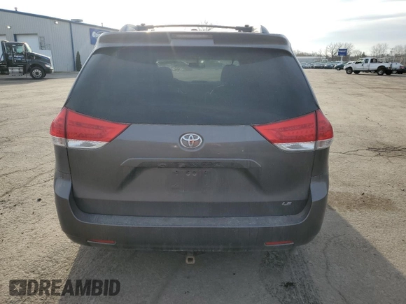 2014 Toyota Sienna LE AAS with VIN 5TDKK3DCXES421821, listed as a Copart auction lot 43223295 with 163,575 mi miles and Non Repairable. Bid and sale history available at carsss.com. Image 6.