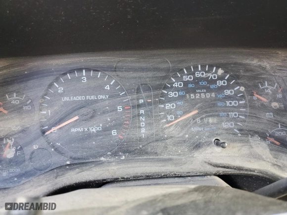1996 Dodge Ram 1500 with VIN 1B7HC16Z3TJ199324, listed as a Copart auction lot 75459454 with 152,504 mi miles and Salvage Title. Bid and sale history available at carsss.com. Image 9.