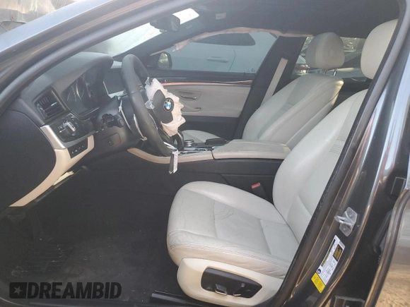 2015 BMW 5 Series 535i with VIN WBA5B1C51FG126555, listed as a Copart auction lot 48463285 with Not Provided miles and Salvage Title. Bid and sale history available at carsss.com. Image 7.