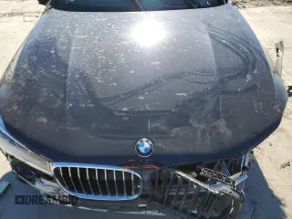 2018 BMW 7 Series 750i with VIN WBA7F0C50JGM23350, listed as a Copart auction lot 80530694 with 0 mi miles and Salvage Title. Bid and sale history available at carsss.com. Image 12.