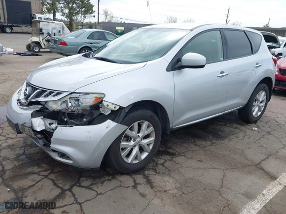 2013 Nissan Murano SL with VIN JN8AZ1MW1DW315816, listed as a IAAI auction lot 41818866 with 94,701 mi miles. Bid and sale history available at carsss.com. Image 17.
