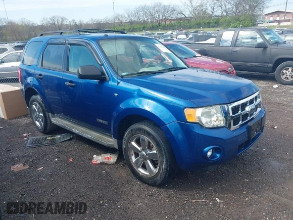 2008 Ford Escape XLT with VIN 1FMCU93168KE20965, listed as a IAAI auction lot 41896992 with 242,835 mi miles. Bid and sale history available at carsss.com. Image 1.