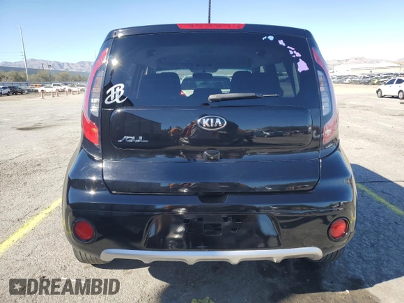 2017 Kia Soul + with VIN KNDJP3A55H7448233, listed as a Copart auction lot 49351775 with 82,347 mi miles and Salvage Title. Bid and sale history available at DreamBid. Image 6.
