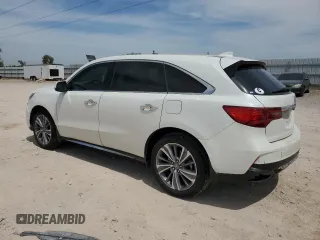 2018 Acura MDX Technology with VIN 5J8YD4H57JL000142, listed as a Copart auction lot 54399715 with 82,776 mi miles and Salvage title. Bid and sale history available at DreamBid. Image 2.