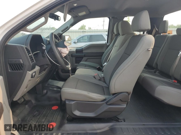 2017 Ford F-150 XL with VIN 1FTEX1EP5HFB04005, listed as a Copart auction lot 58965345 with 49,400 mi miles and Salvage title. Bid and sale history available at DreamBid. Image 7.