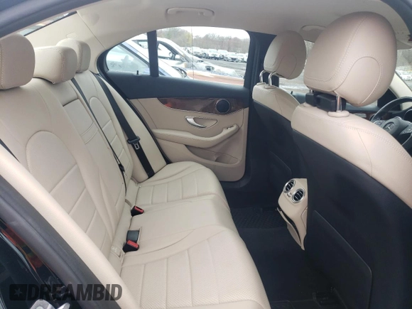 2017 Mercedes-Benz C C 300 with VIN 55SWF4JB9HU196631, listed as a Copart auction lot 52752505 with 84,367 mi miles and Salvage Title. Bid and sale history available at carsss.com. Image 10.