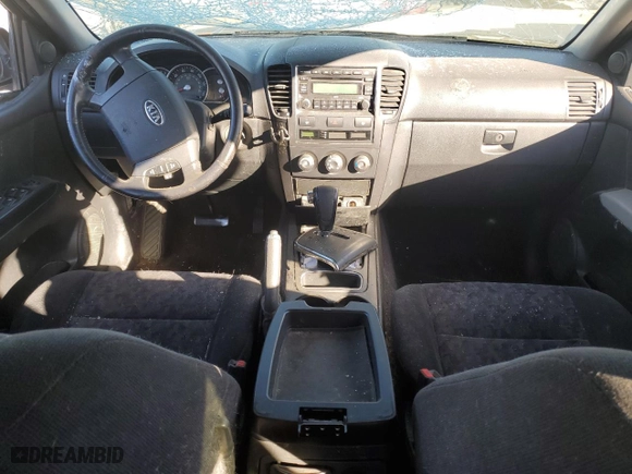 2007 Kia Sorento EX with VIN KNDJD736575700076, listed as a Copart auction lot 87746135 with 225,064 mi miles and Salvage Title. Bid and sale history available at carsss.com. Image 8.