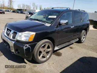 2004 Nissan Armada LE z VIN 5N1AA08B64N706319, wystawiony jako Copart lot #51956365 z przebiegiem 235 698 mil mil oraz Szkoda całkowita • Salvage title. Historia ofert i sprzedaży dostępna na DreamBid. Obrazek 1.