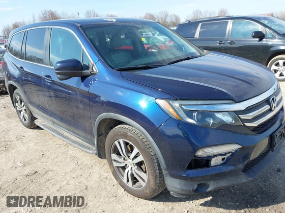 2016 Honda Pilot EX-L with VIN 5FNYF6H5XGB044930, listed as a IAAI auction lot 42030300 with 247,598 mi miles. Bid and sale history available at carsss.com. Image 1.
