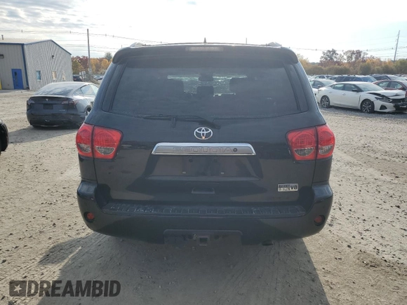 2016 Toyota Sequoia Limited with VIN 5TDJY5G11GS127999, listed as a Copart auction lot 76986164 with 93,254 mi miles and Salvage Title. Bid and sale history available at carsss.com. Image 6.
