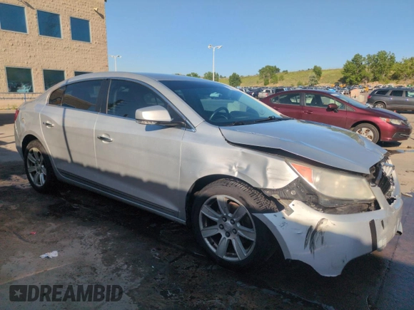 2010 Buick LaCrosse CXL with VIN 1G4GC5EG8AF247544, listed as a Copart auction lot 61306315 with 182,296 mi miles and Salvage title. Bid and sale history available at DreamBid. Image 4.