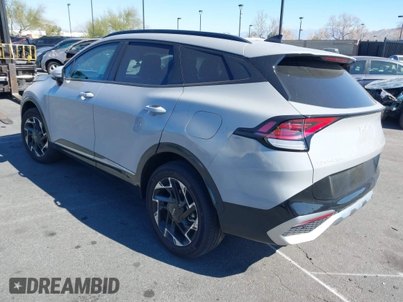 2024 Kia Sportage SX-Prestige with VIN 5XYK53DF0RG181537, listed as a IAAI auction lot 41378442 with 13,619 mi miles and . Bid and sale history available at DreamBid. Image 3.