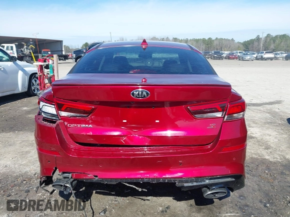 2019 Kia Optima LX with VIN 5XXGT4L32KG332395, listed as a IAAI auction lot 41606749 with 58,532 mi miles. Bid and sale history available at carsss.com. Image 16.