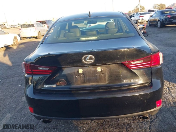 2015 Lexus IS 350 with VIN JTHBE1D25F5020217, listed as a IAAI auction lot 41337511 with 124,849 mi miles. Bid and sale history available at carsss.com. Image 17.