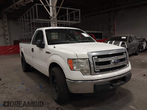 2013 Ford F-150 XL with VIN 1FTNF1CFXDKE79015, listed as a IAAI auction lot 41526331 with 295,919 mi miles. Bid and sale history available at carsss.com. Image 1.