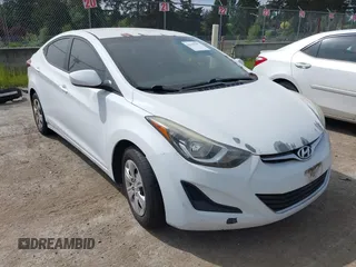 2016 Hyundai Elantra SE z VIN 5NPDH4AE1GH699907, wystawiony jako IAAI lot #42196797 z przebiegiem 143 380 mil mil oraz . Historia ofert i sprzedaży dostępna na DreamBid. Obrazek 1.
