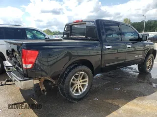 2015 Nissan Titan SL with VIN 1N6BA0EC9FN500417, listed as a Copart auction lot 72916604 with 190,701 mi miles and Salvage Title. Bid and sale history available at carsss.com. Image 3.