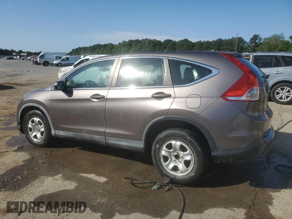 2013 Honda CR-V LX with VIN 3CZRM3H32DG707804, listed as a Copart auction lot 53000385 with 171,623 mi miles and Salvage Title. Bid and sale history available at carsss.com. Image 2.