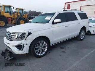 2019 Ford Expedition Max Limited with VIN 1FMJK1KT5KEA89352, listed as a IAAI auction lot 41540102 with 164,323 mi miles and . Bid and sale history available at DreamBid. Image 2.