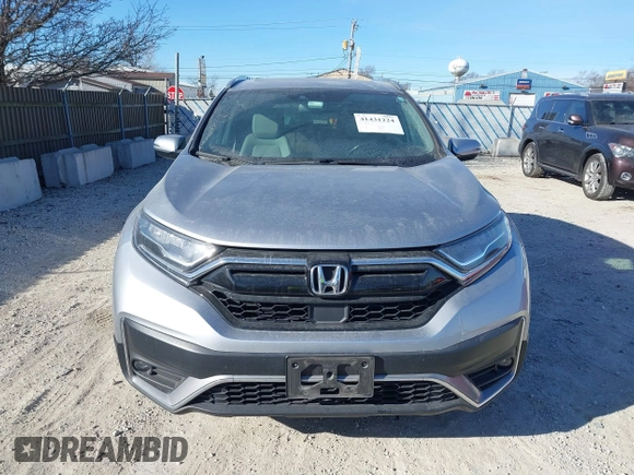 2020 Honda CR-V Touring with VIN 2HKRW2H92LH608050, listed as a IAAI auction lot 41431224 with 52,678 mi miles and . Bid and sale history available at DreamBid. Image 12.