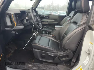 2021 Ford Bronco с VIN 1FMDE5CH2MLA68172, выставлен на аукционе Copart как лот 88787385 с пробегом Не указан миль и Списание • Salvage title. История ставок и продаж доступна на DreamBid. Изображение 7.