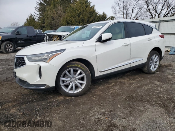 2022 Acura RDX with VIN 5J8TC2H34NL015090, listed as a Copart auction lot 44220495 with 54,323 mi miles and Salvage Title. Bid and sale history available at carsss.com. Image 1.