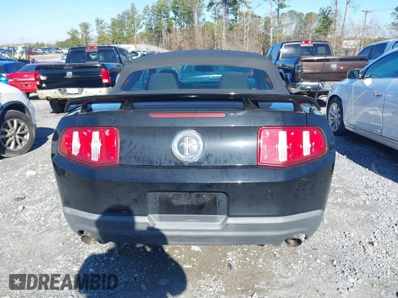 2011 Ford Mustang V6 with VIN 1ZVBP8EM7B5129385, listed as a IAAI auction lot 41208300 with 56,429 mi miles and . Bid and sale history available at DreamBid. Image 16.