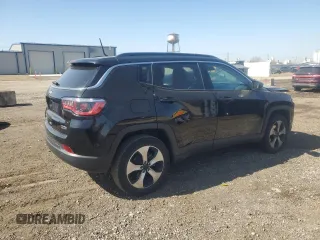 2017 Jeep Compass Latitude with VIN 3C4NJDBB3HT651453, listed as a Copart auction lot 48102715 with 69,410 mi miles and Salvage Title. Bid and sale history available at carsss.com. Image 3.