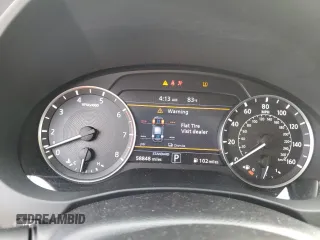 2019 Infiniti QX50 LUXE with VIN 3PCAJ5M14KF121345, listed as a Copart auction lot 73101062 with 58,848 mi miles. Bid and sale history available at carsss.com. Image 9.