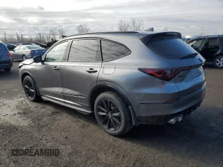 2023 Acura MDX Type S w/Advance Package with VIN 5J8YD8H88PL800104, listed as a Copart auction lot 50772144 with 0 mi miles. Bid and sale history available at carsss.com. Image 2.