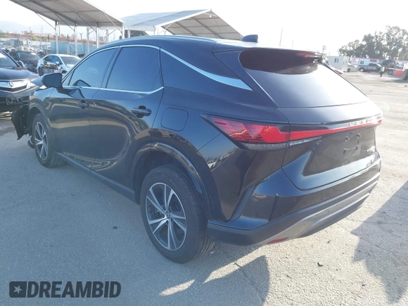 2023 Lexus RX with VIN 2T2BBMCA1PC010787, listed as a IAAI auction lot 41947768 with 41,696 mi miles. Bid and sale history available at carsss.com. Image 3.