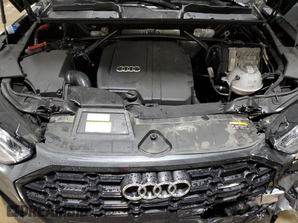 2022 Audi Q5 S line Premium Plus with VIN WA1EAAFY2N2120863, listed as a Copart auction lot 58784045 with 35,020 mi miles and Salvage title. Bid and sale history available at DreamBid. Image 12.