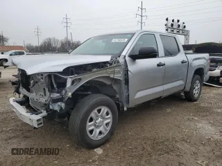 2023 Toyota Tundra SR with VIN 5TFKB5DB2PX079734, listed as a Copart auction lot 41746535 with 22,668 mi miles and Salvage title. Bid and sale history available at DreamBid. Image 1.