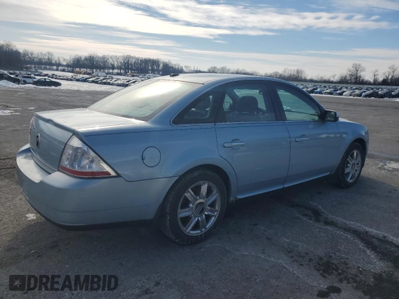 2009 Mercury Sable Premier with VIN 1MEHM42W69G633086, listed as a Copart auction lot 88501645 with 101,347 mi miles and Salvage title. Bid and sale history available at DreamBid. Image 3.
